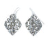 Native American Genuine Sterling Silver Hook Dangle Earrings AX125465